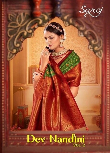 Saroj Dev Nandini Vol 2 Traditional Soft Silk Saree Collection