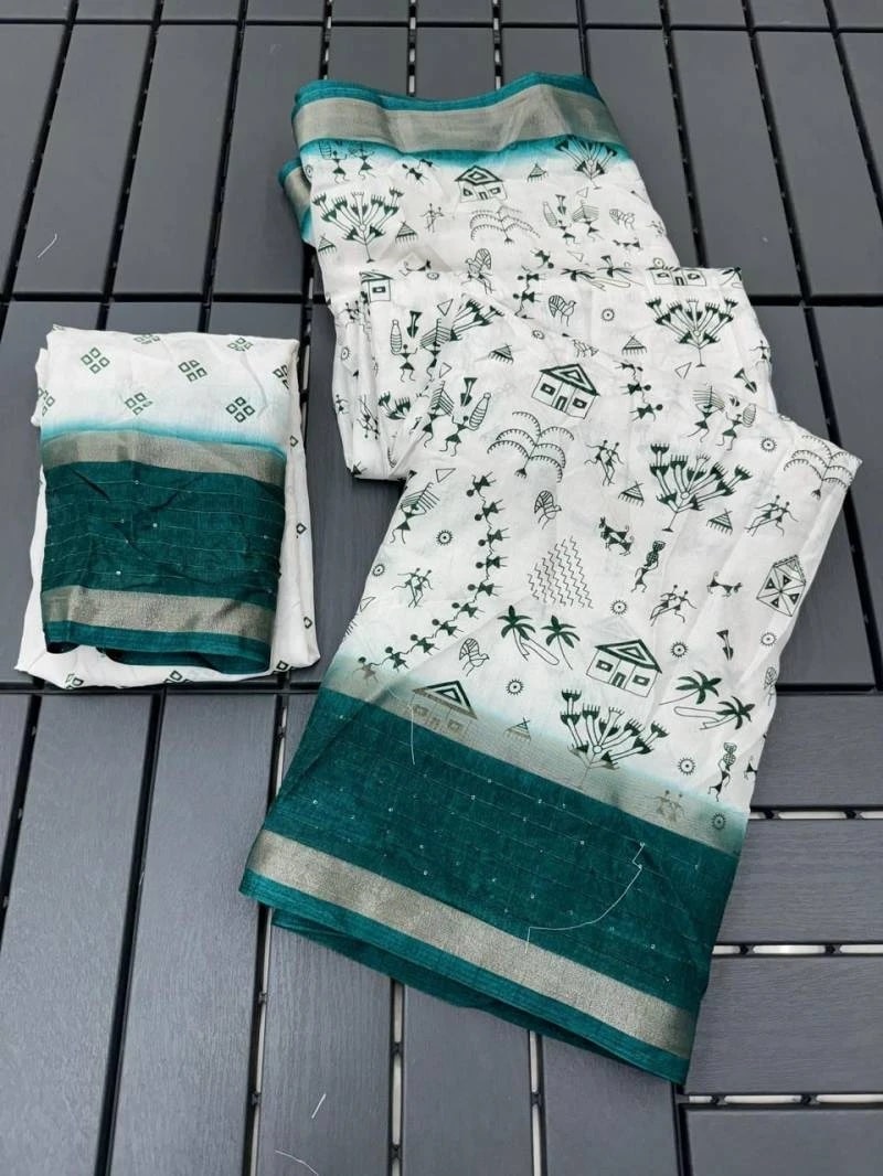 Mihira 59 Digital Printed Silk Casual Saree Collection