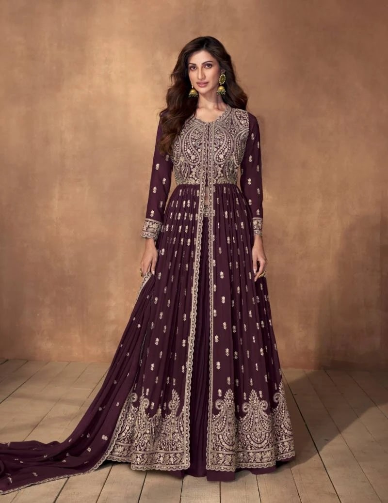 Aashirwad Gulkand Madhubala Latest Designer Gown Wholesale Shop