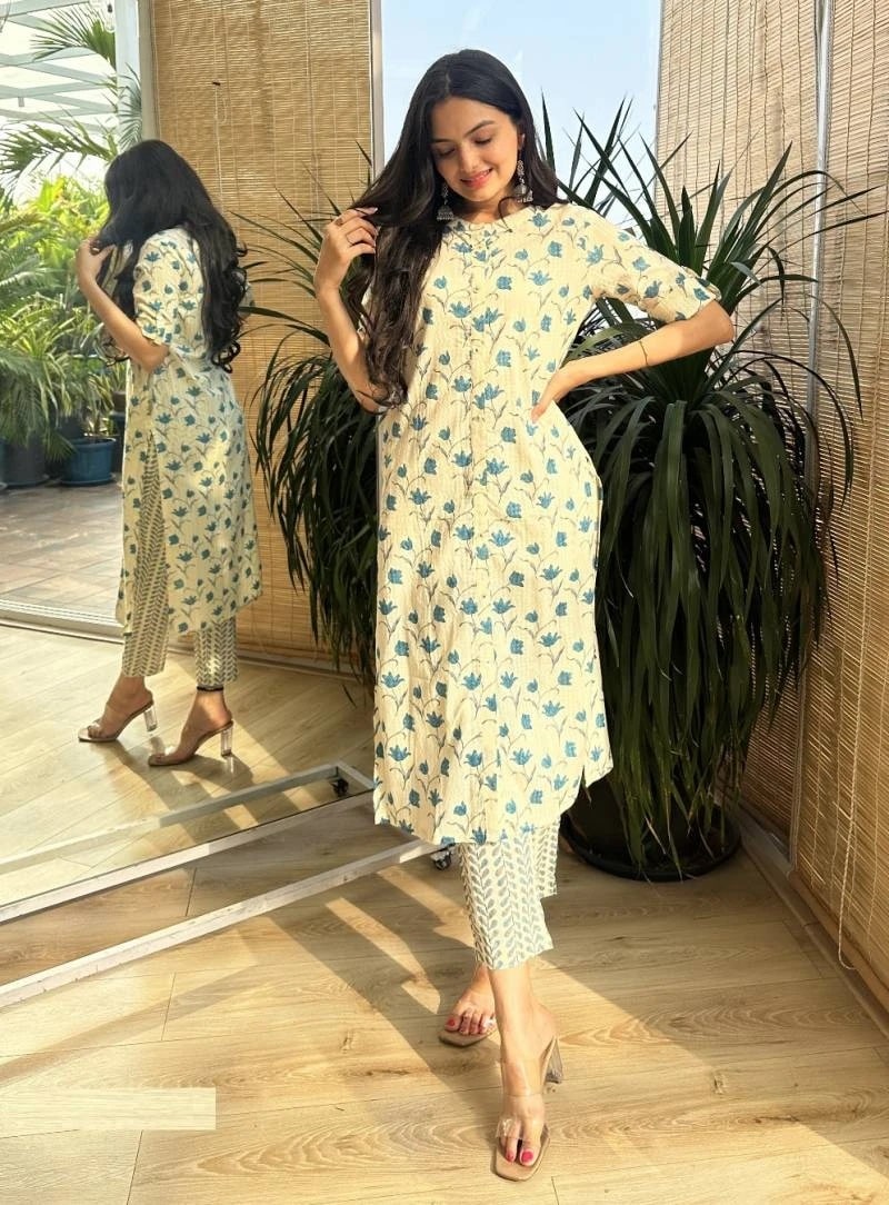 Indira 23179 Casual Wear Kurti With Bottom Collection