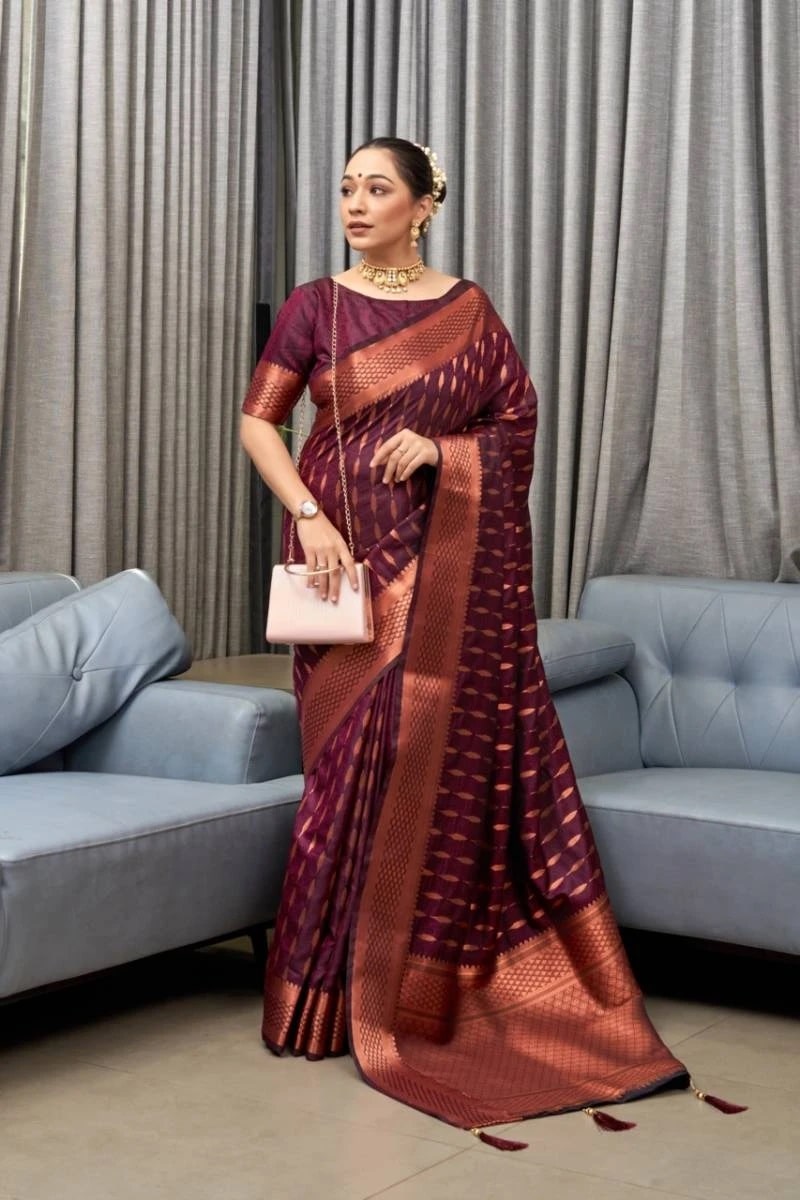 Vt 5035 Soft Jacquard Silk Sarees Collection