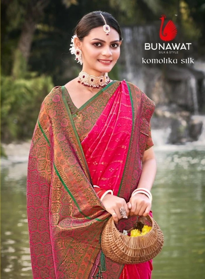 Bunawat Komilika Banarasi Silk Saree Collection