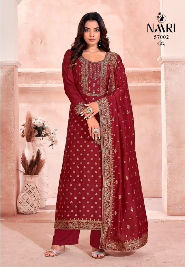 Naari Salaar Muslin Designer Salwar Kameez Collection
