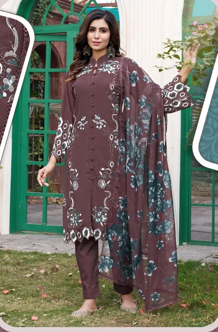 Gulnaz Gs 07 Readymade Pakistani Salwar Suits Collection