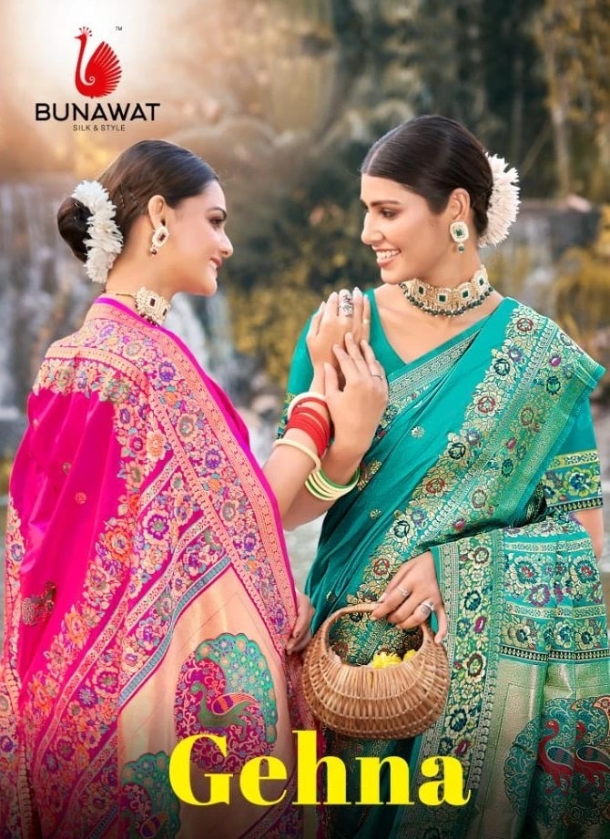 Bunawat Gehna Wedding Paithani Silk Saree Collection