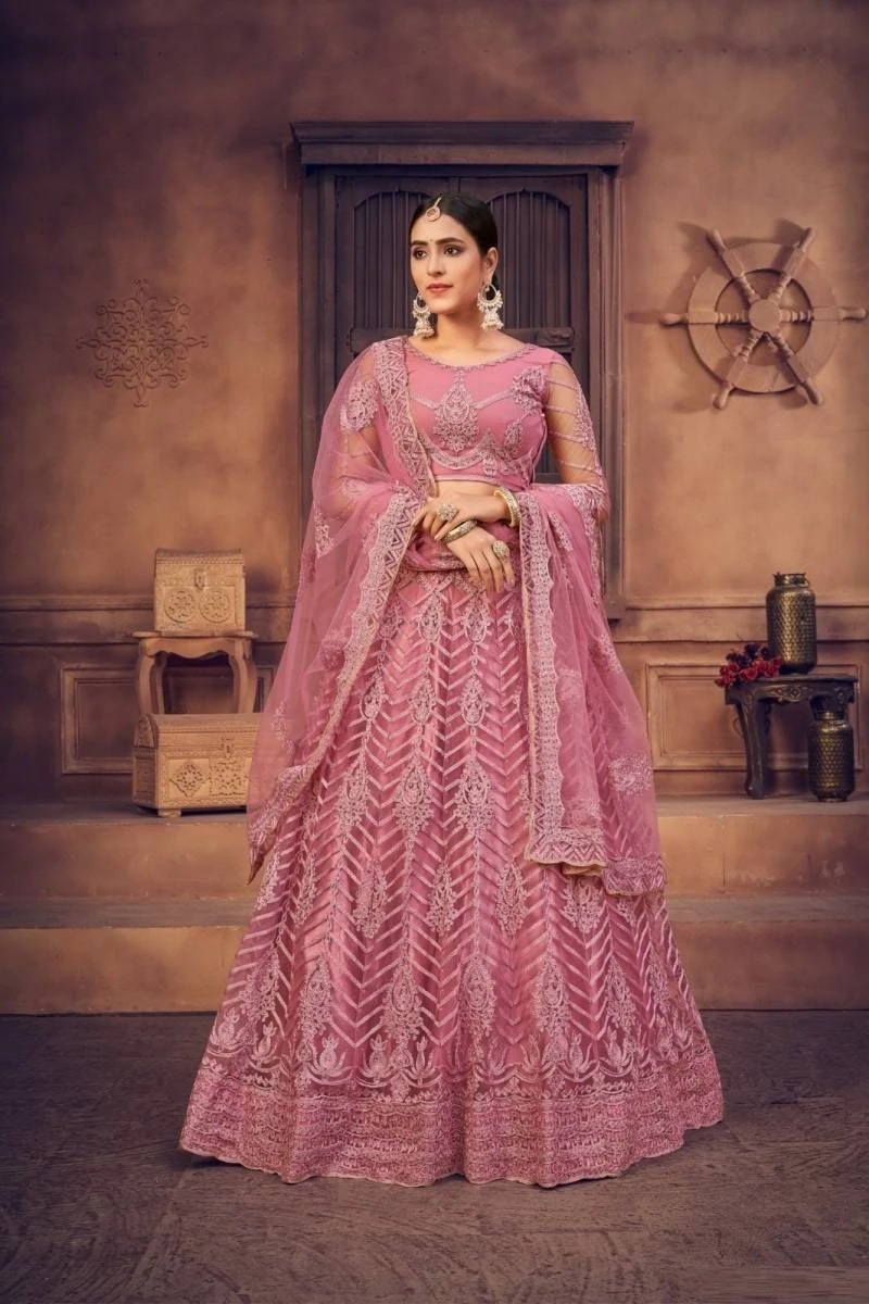 Prt 10895 Unique Embroidery Designer Lehenga Choli Collection