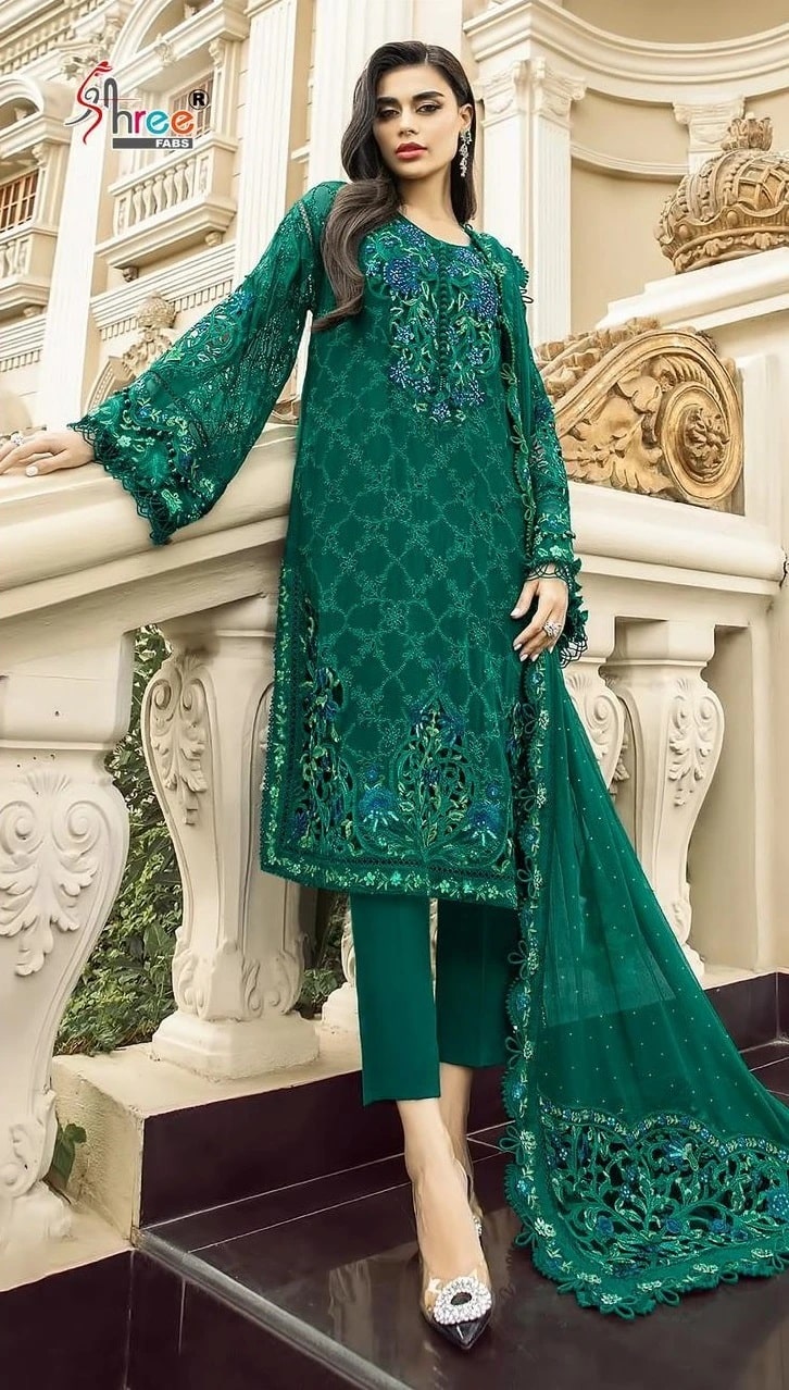 Shree K 1911 Embroidery Pakistani Salwar Suits