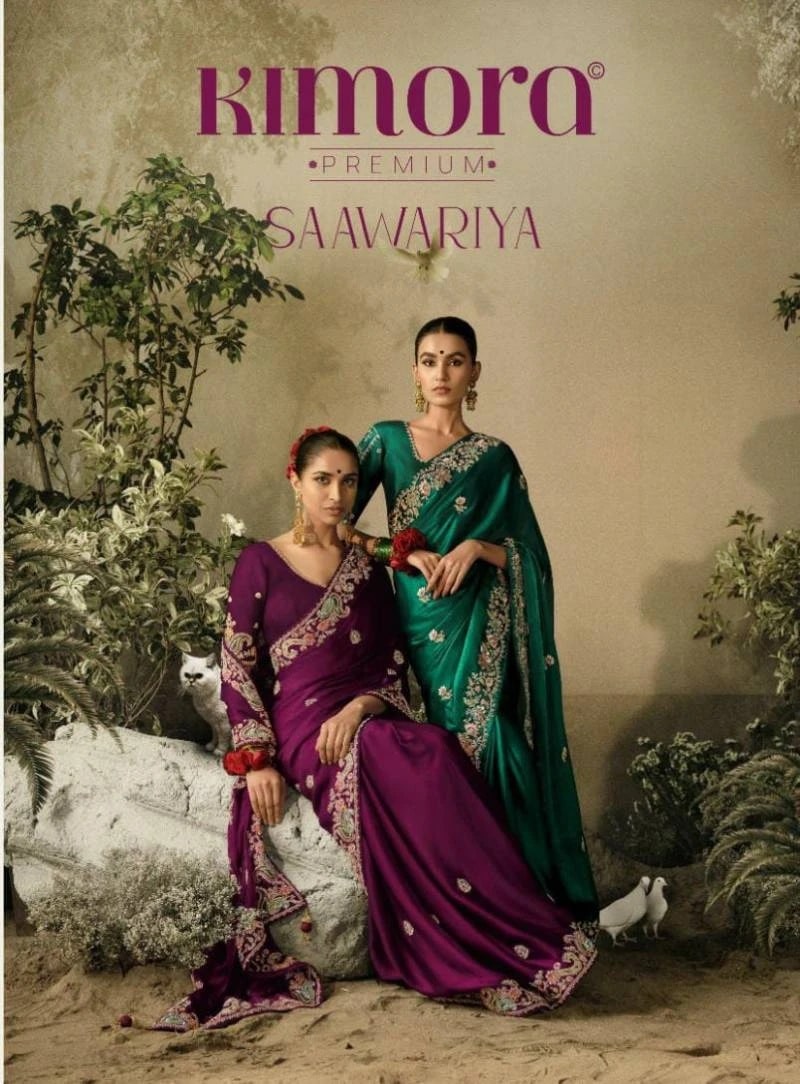 Kimora Saawariya Premium Pure Silk Fancy Saree Collection