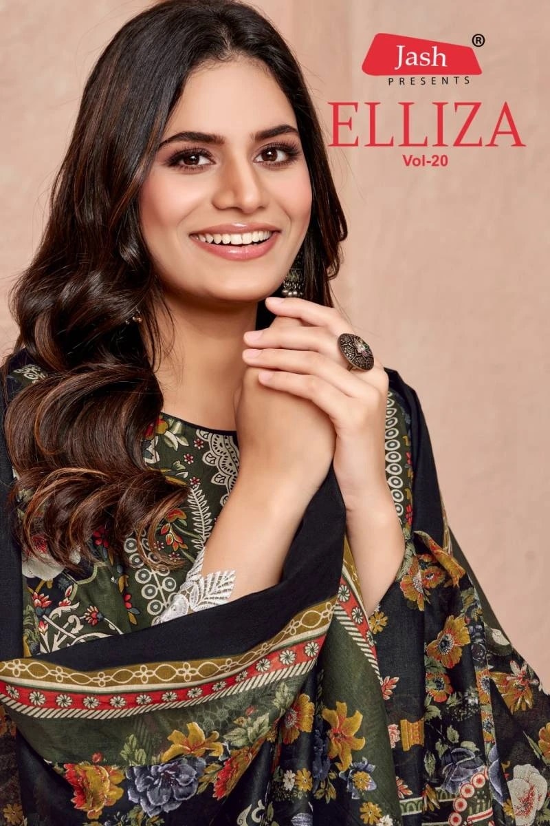 Jash Elliza Vol 20 Pure Cotton Dress Material Wholesaler