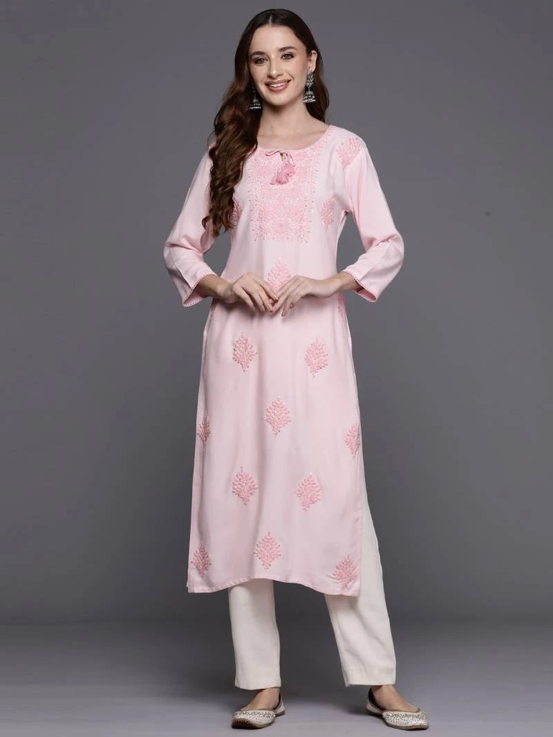Indo Era 2386 Floral Regular Wear Kurti With Bottom Collection
