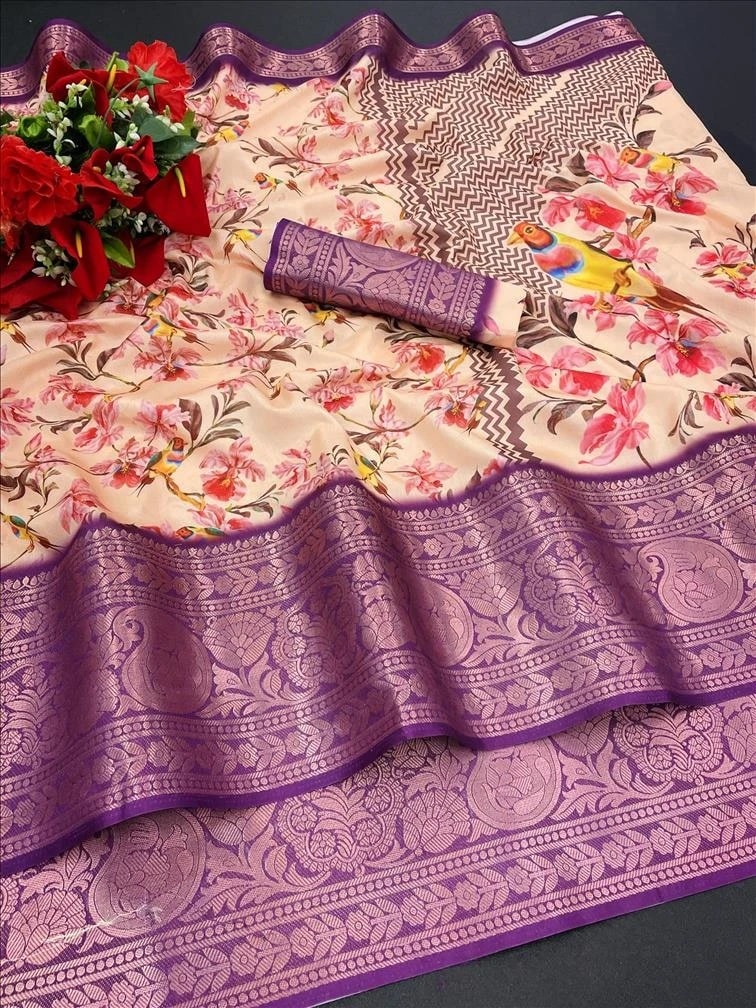 Dola Banarasi Vol 1 Banarasi Digital Printed Saree Collection