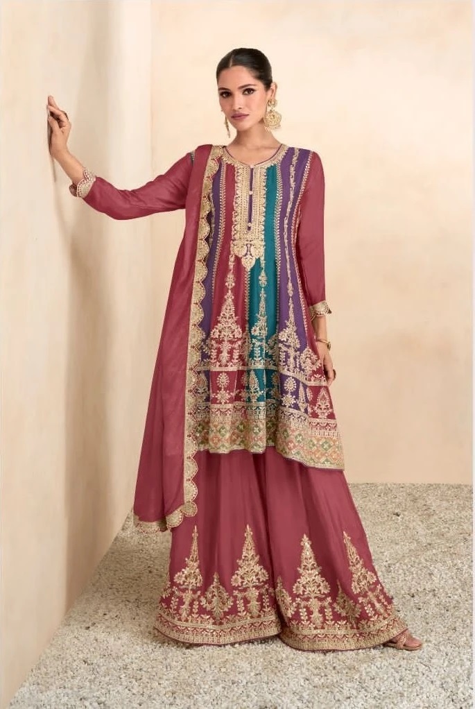 Preet 7601 Colours Embroidery Designer Salwar Kameez Collection