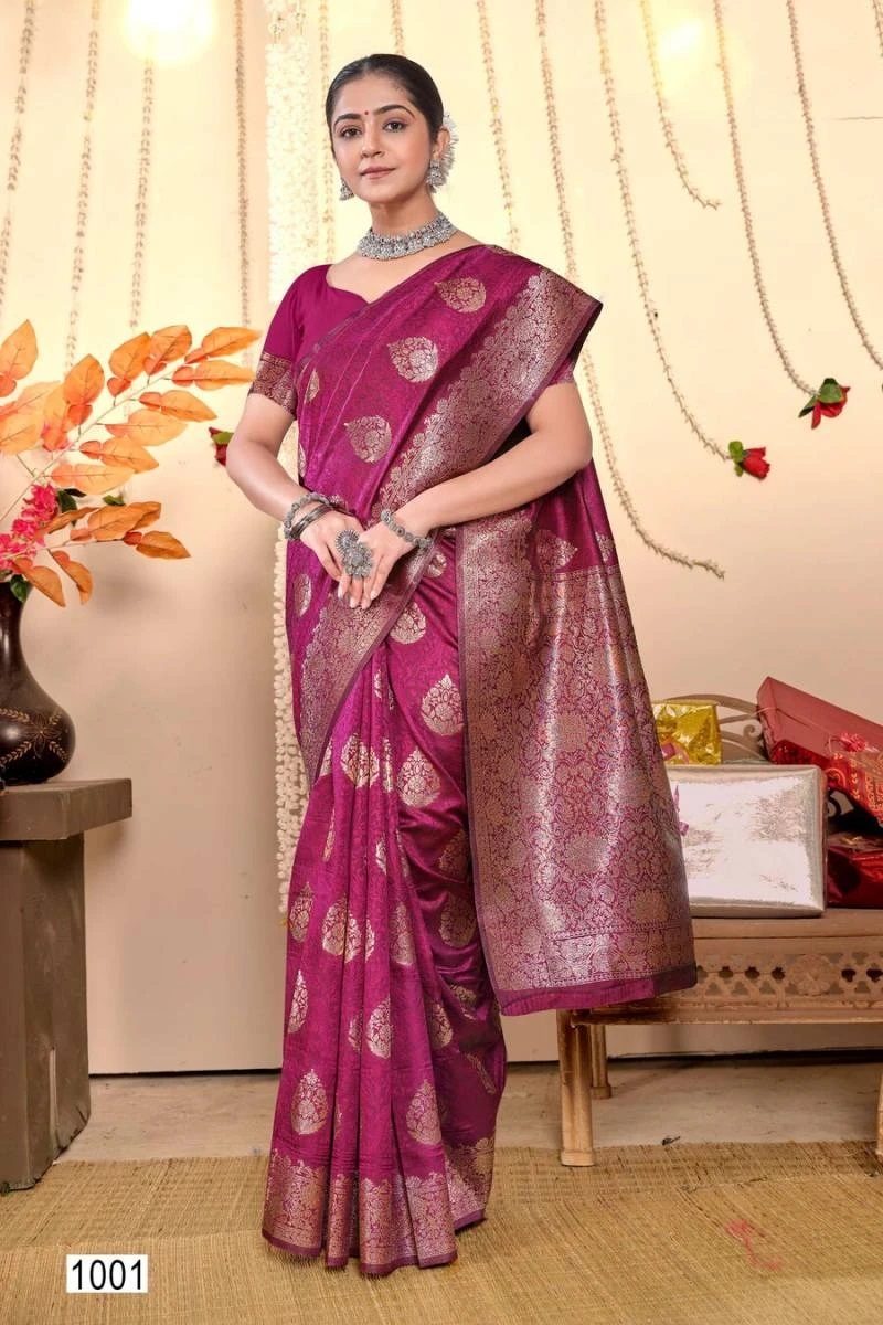 Saroj Riti Riwaaz Vol 13 Soft Banarasi Silk Saree Collection