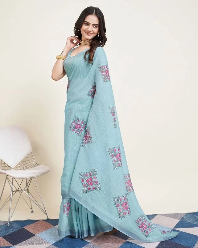 Maahi 131 Printed Casual Wear Cotton Saree Collection