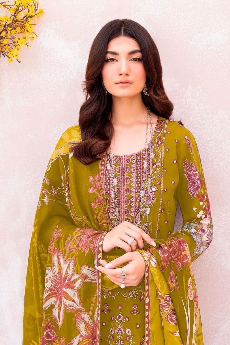 Deepsy Cheveron 10 Pakistani Salwar Suits Chiffon Dupatta