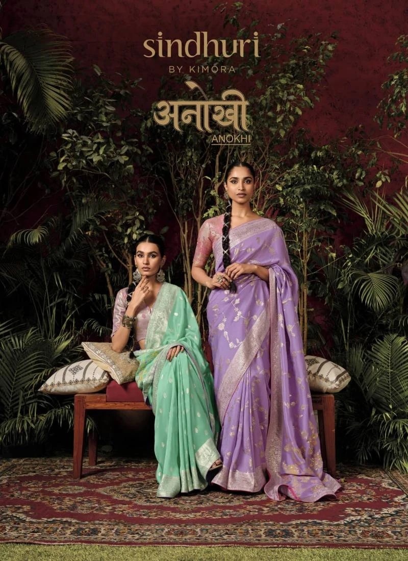 Kimora Sindhuri Anokhi Silk Designer Saree Collection
