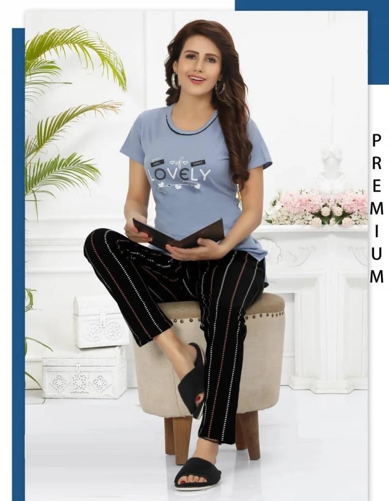 Summer Special Vol At 0168 Soft Cotton Night Suits Wholesale