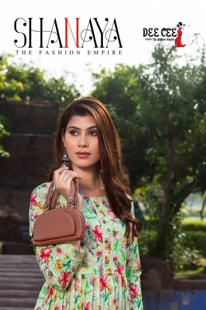 Deecee Shanaya Printed Fancy Long Kurti Collection