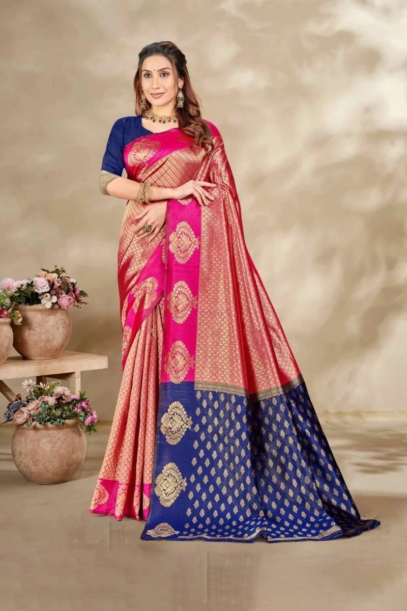 Ronisha Nicely Pure Banarasi Silk Sarees Wholesale Shop