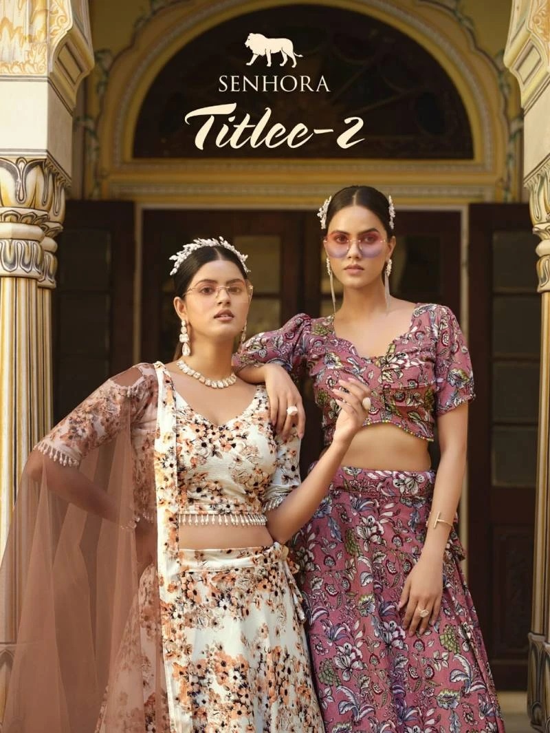 Senhora Titlee 2 Silk Wedding Designer Lehenga Choli Collection