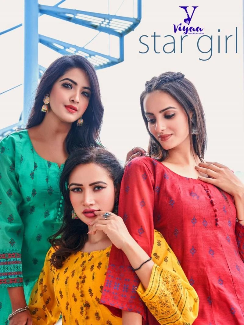 Viyaa Stargirl Designer Long Kurti Collection