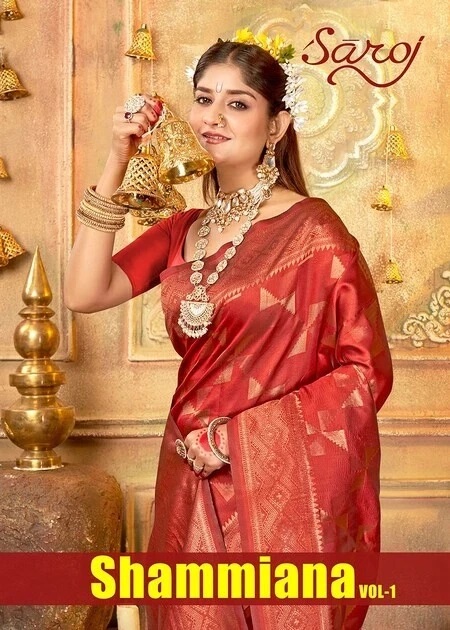 Saroj Shammiana Vol 1 Wedding Soft Silk Saree Wholesale Price