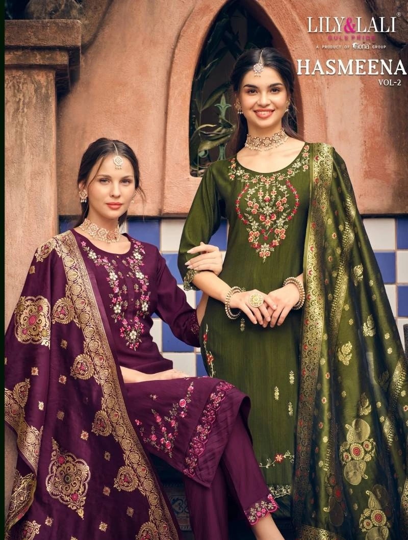 Lily And Lali Hasmeena Vol 2 Designer Kurti Bottom With Dupatta