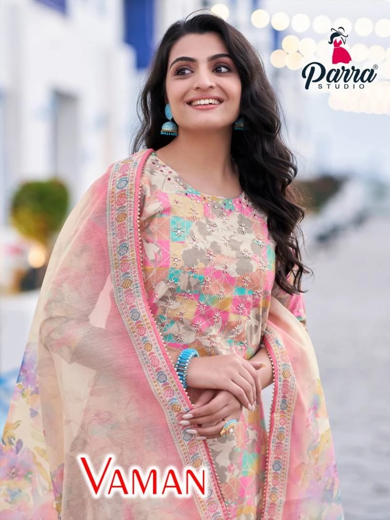 Parra Vaman Exclusive Designer Kurti Pant With Dupatta Collection