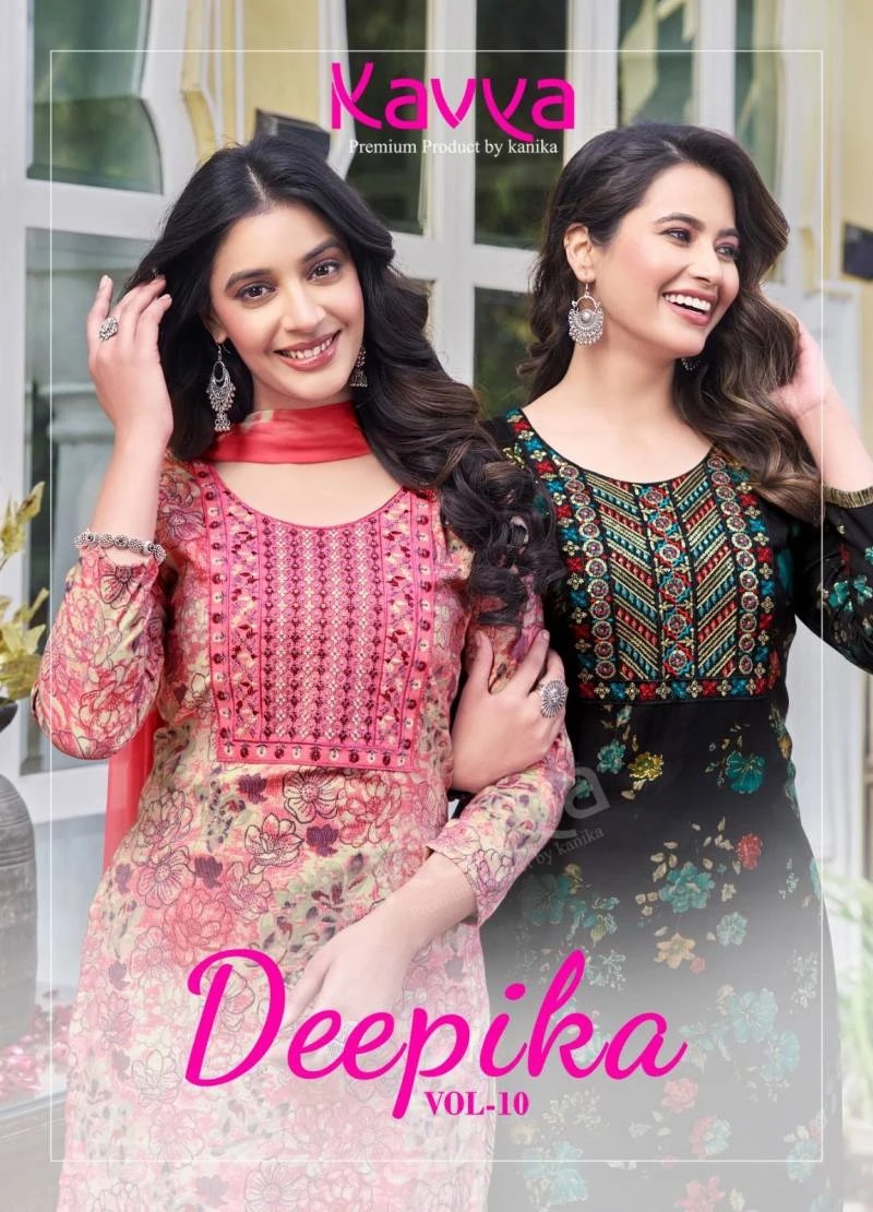 Kavya Deepika Vol 10 Daily Wear Ready Made Dress Collection