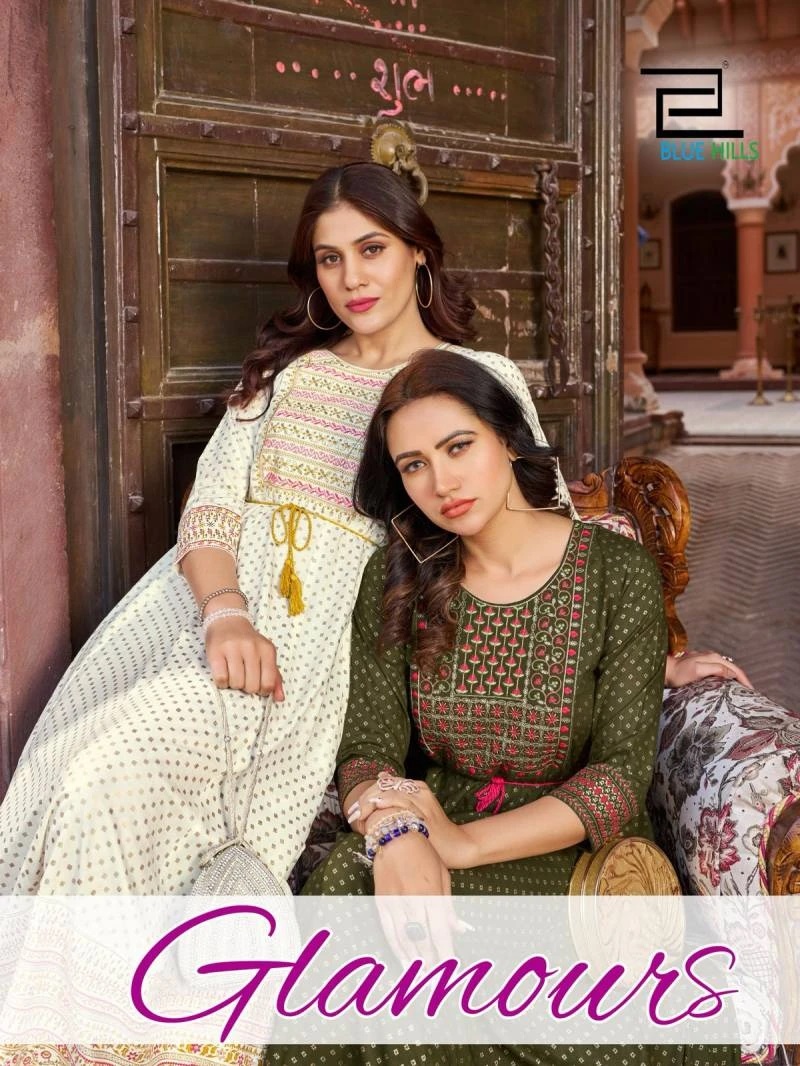 Blue Hills Glamours Anarkali Long Kurti Collection