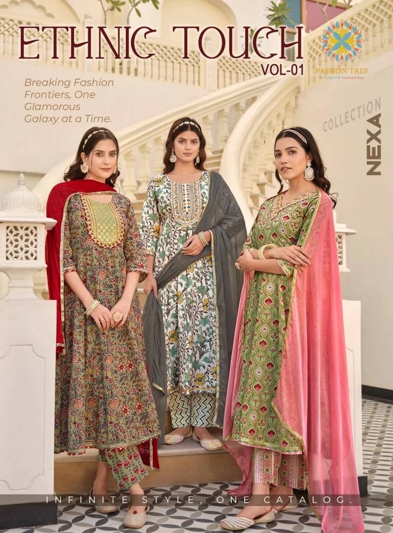 Passion Tree Ethnic Touch Vol 1 Designer Ready Made Collection
