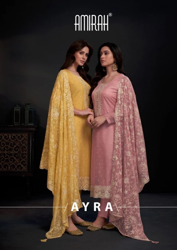Amirah Ayra Organza Embroidery Exclusive Salwar Kameez