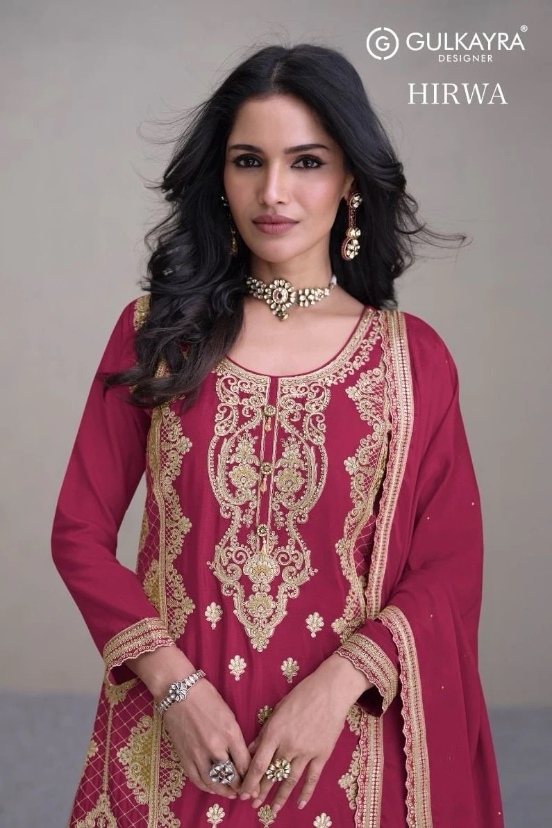 Gulkayra Hirwa Designer Ready Made Salwar Suit Collection