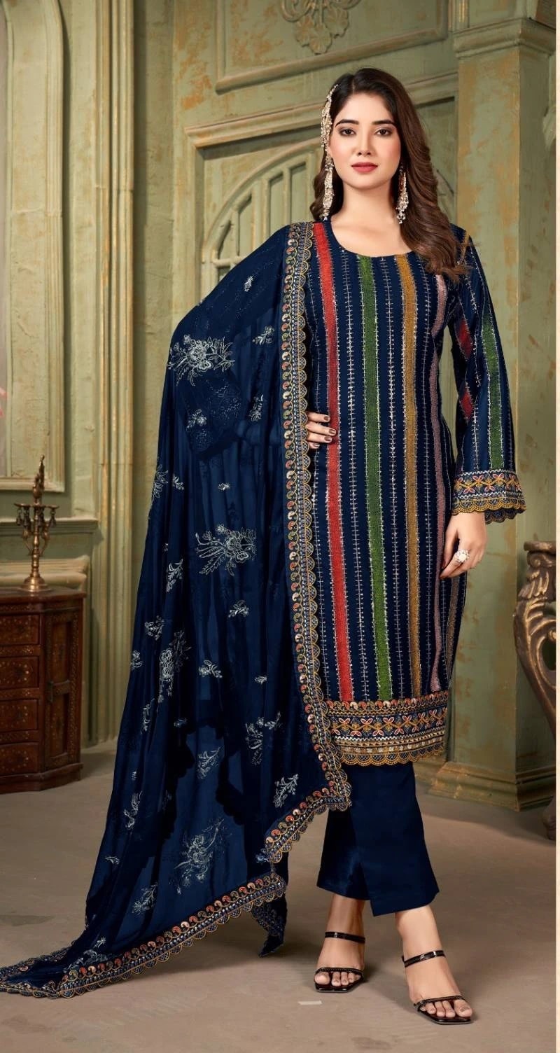 Serine S 231 A To D Designer Pakistani Salwar Suits Wholesaler