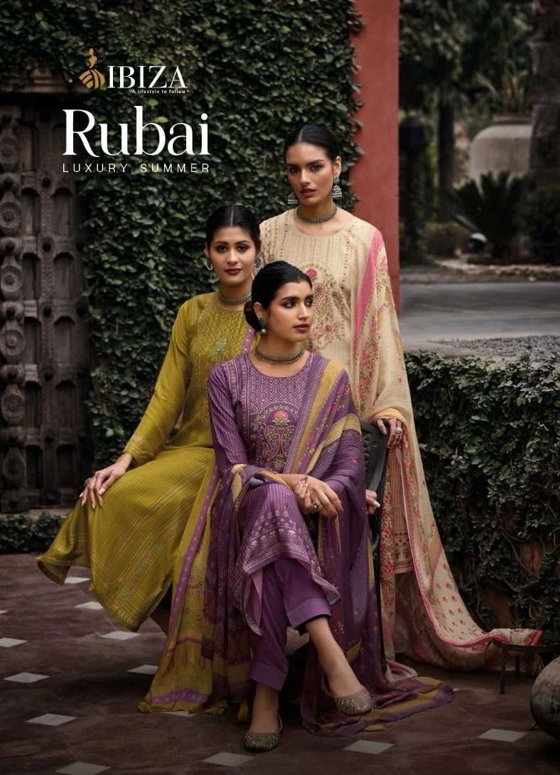 Ibiza Rubai Muslin Designer Salwar Suit Online USA