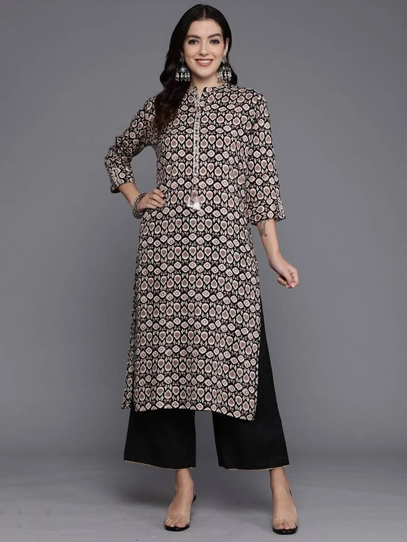 Indo Era 2431Viscose Rayon Casual Wear Kurta For Womens