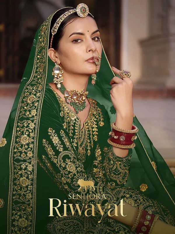 Senhora Riwayat 3077 Weddinng Designer Gown Collection