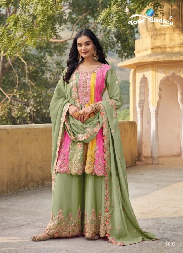 Your Choice Orra 3 Designer Salwar Suits Wholesaler