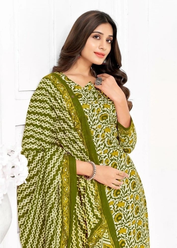 Mayur Traditional Vol 4 Printed Cotton Dress Material Wholesale