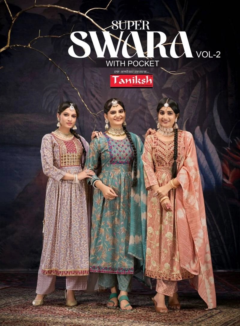 Tanishk Super Swara Vol 2 Exclusive Kurti Bottom With Dupatta