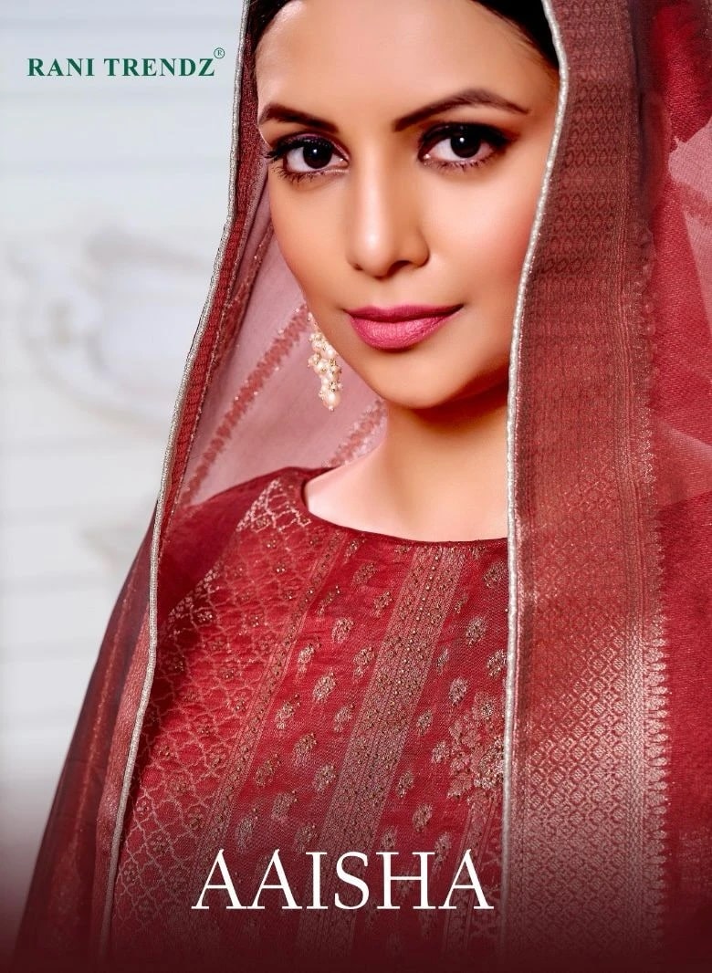 Rani Trendz Aaisha Designer Drees Material Wholesale