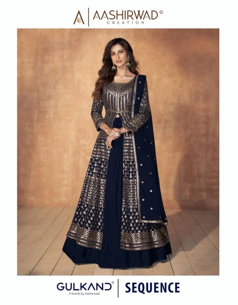 Aashirwad Gulkand Sequence Designer Salwar Suits Wholesale