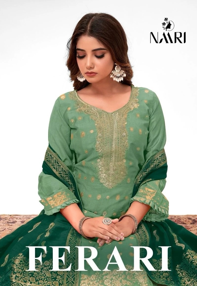Naari Ferari Muslin Designer Salwar Kameez Wholesale Online