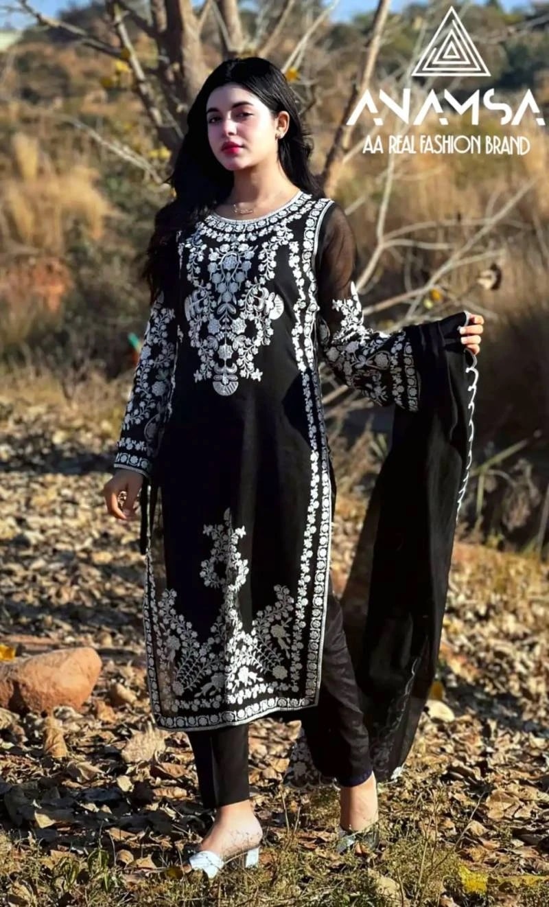 Anamsa 291 Designer Pakistani Salwar Kameez Wholesale