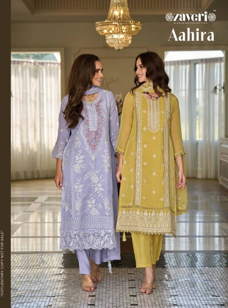 Zaveri Aahira Designer Ready Made Dress Collection