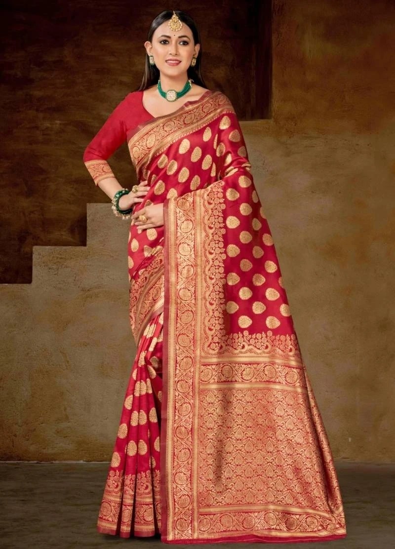 Ronisha Madhushree Wedding Banarasi Silk Saree Wholesale