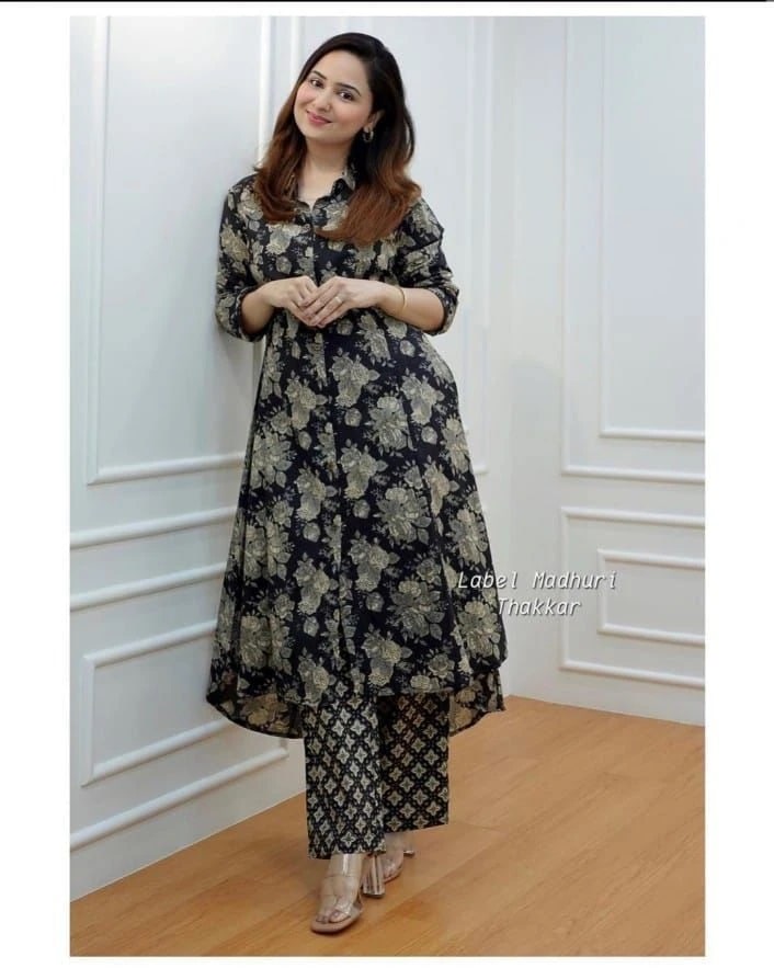 Bt 91 Rayon Printed Kurti And Bottom Collection