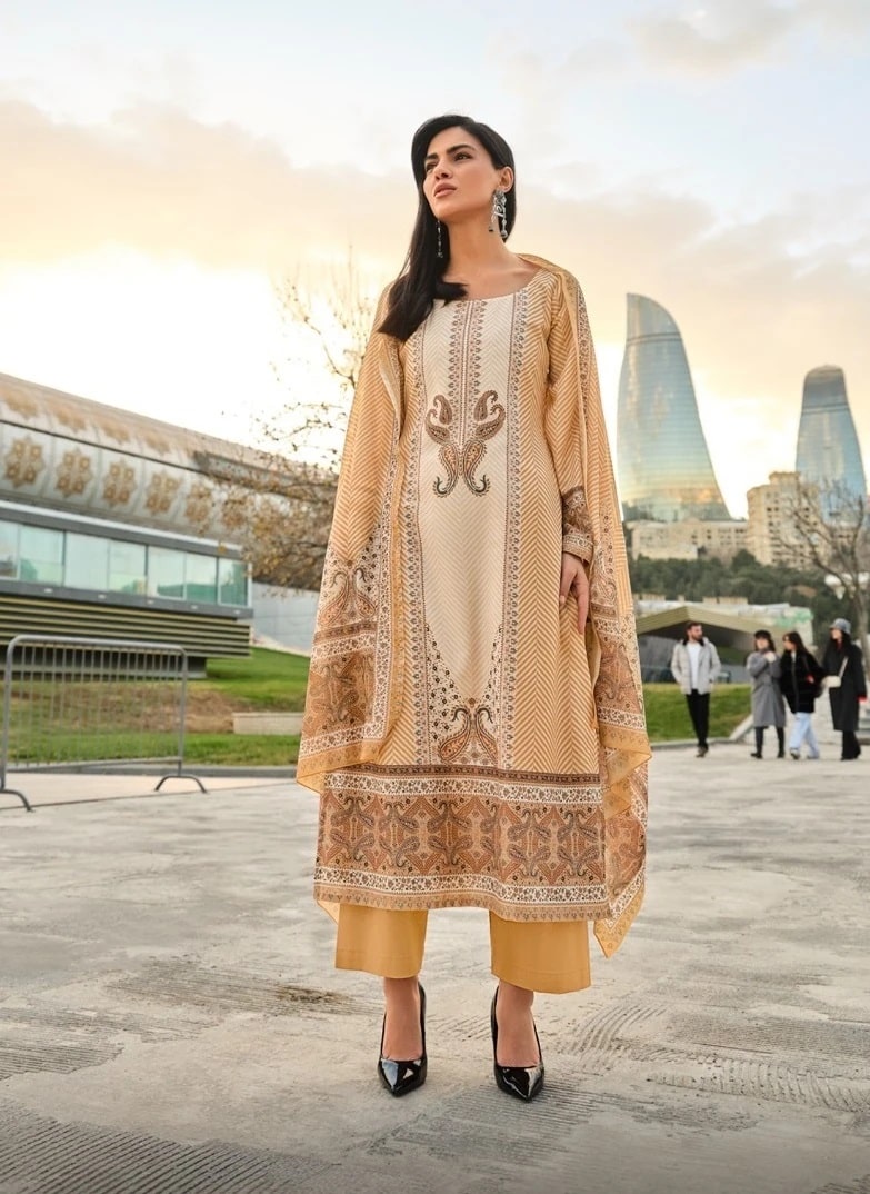 Fida Nyra Exclusive Digital Printed Dress Material Collection