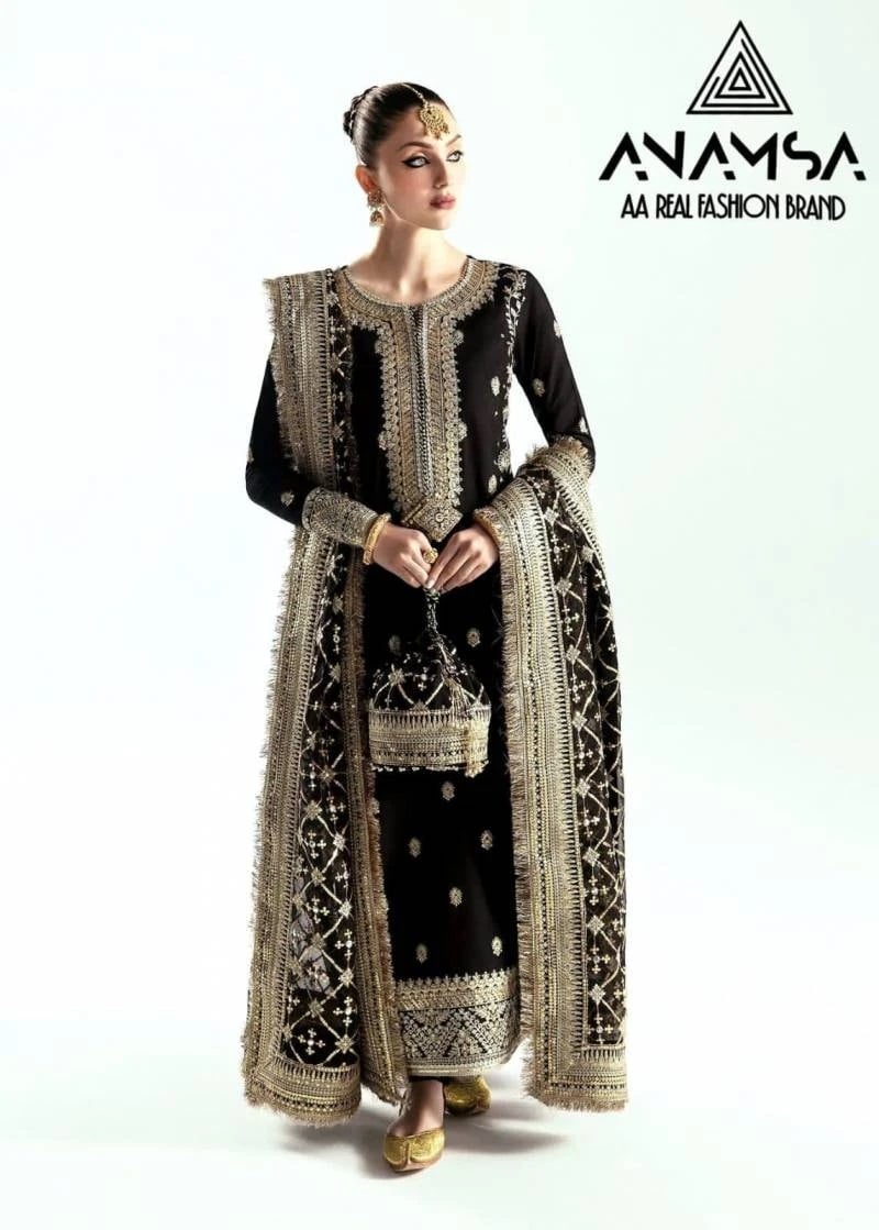 Anamsa 406 Georgette Pakistani Salwar Kameez Collection