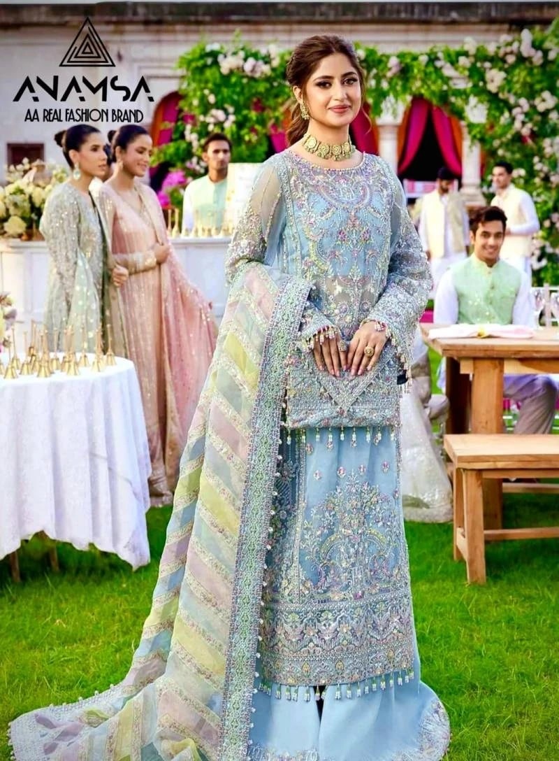 Anamsa 274 Pakistani Salwar Kameez Collection